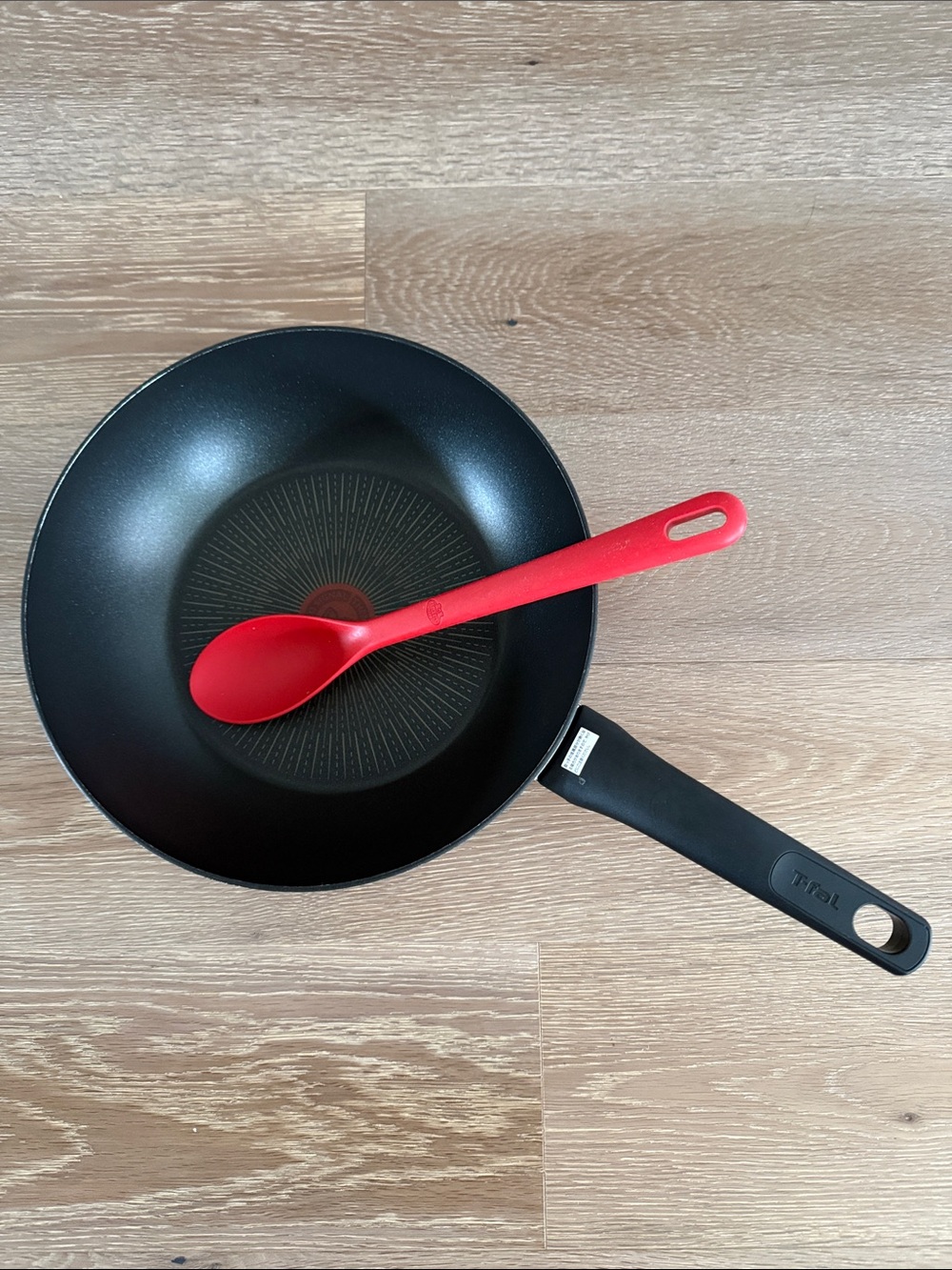 T-fal Nonstick Induction Wok & Ballarini Spatula